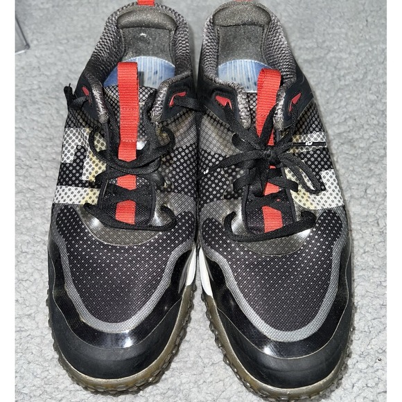 FootJoy FJ Freestyle Men's Sz 8.5 Black Red Grey Golf Shoes Flex Zone 57333 - Picture 4 of 7